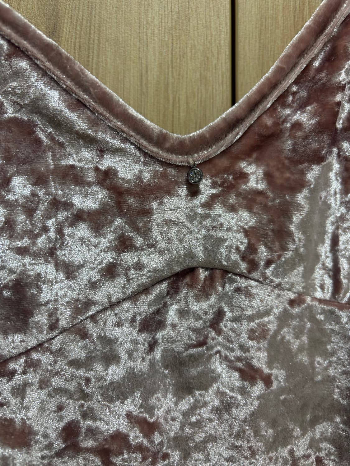 curetty 벨벳 민소매 원피스 상품이미지2