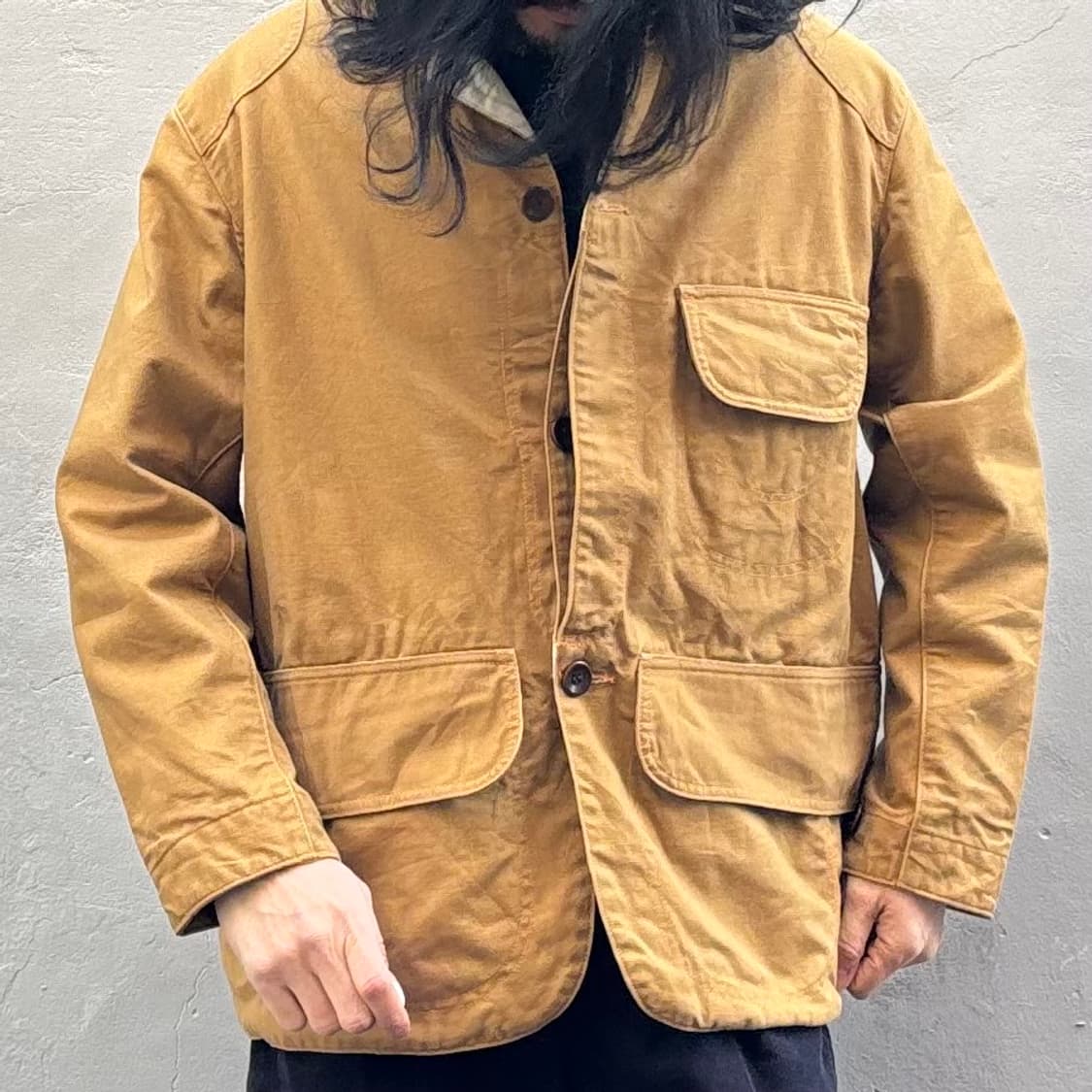 일본 유나이티드 애로우 캔버스 헌팅 자켓 상품이미지10