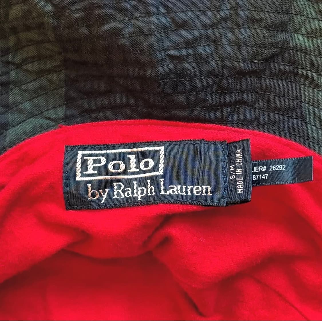 폴로랄프로렌 왁스 버킷햇 상품이미지5