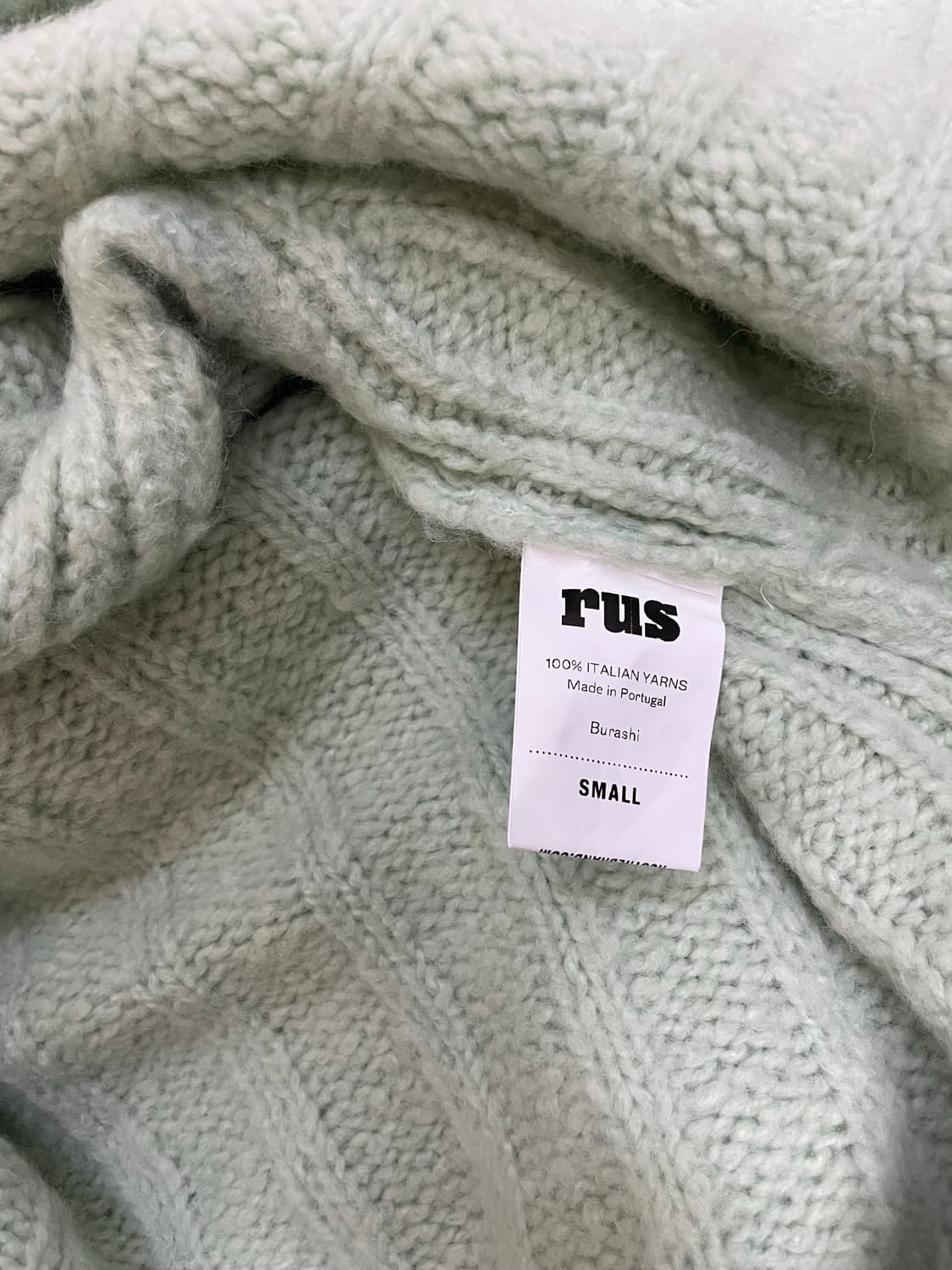 Rus vest knit mint green 상품이미지7