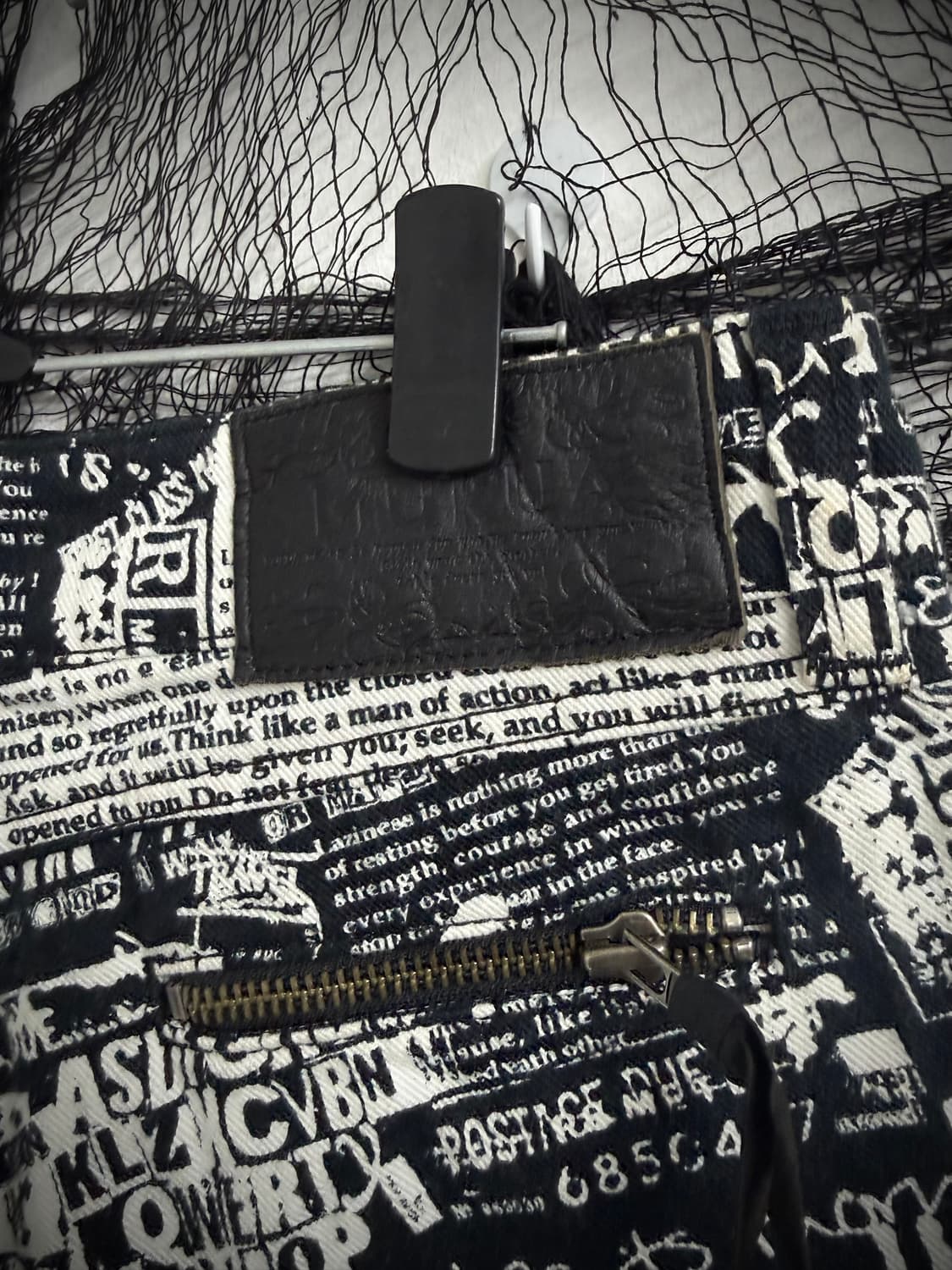 00s mood printing zipper shorts 상품이미지7