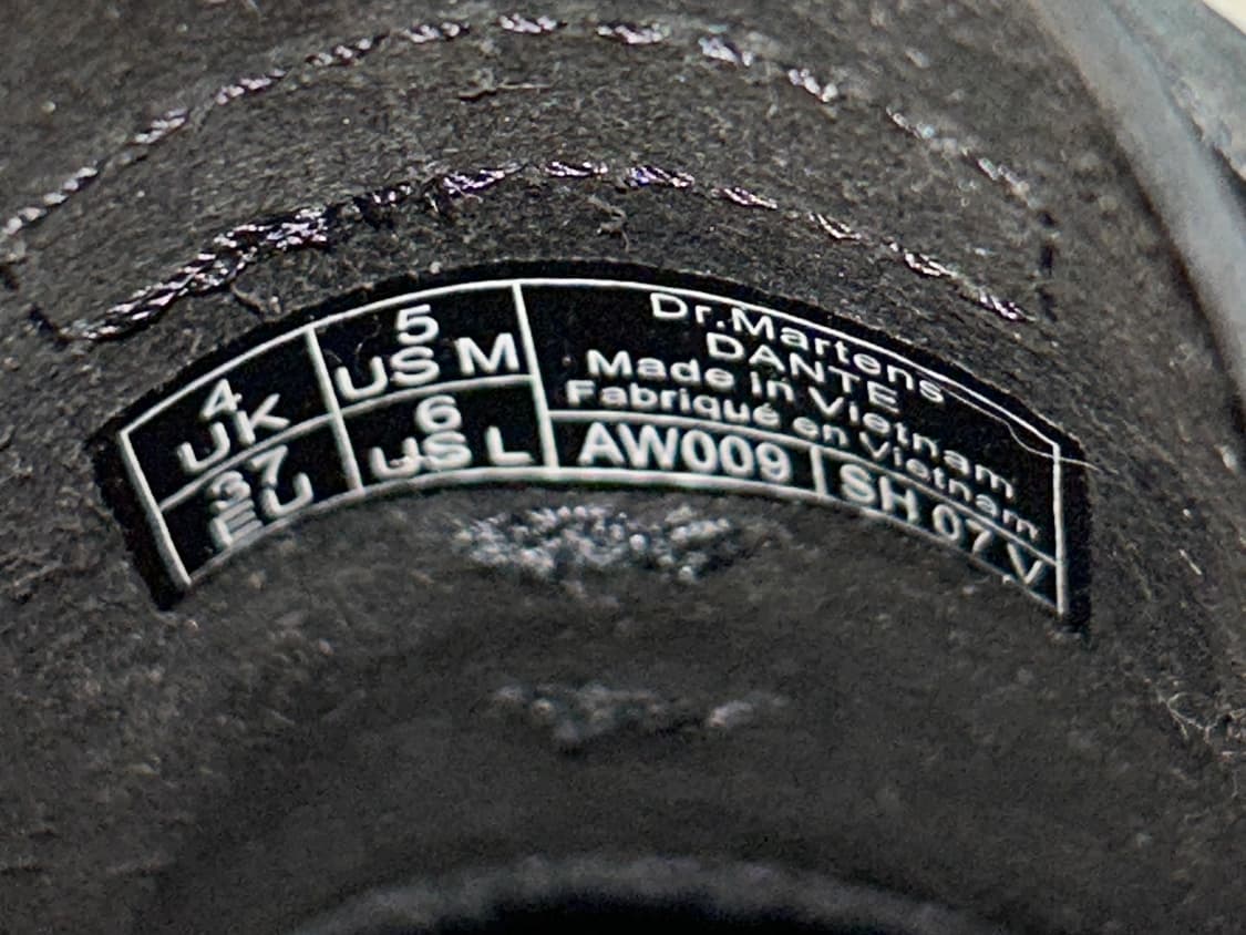 닥터마틴 단테 블랙 230 상품이미지3