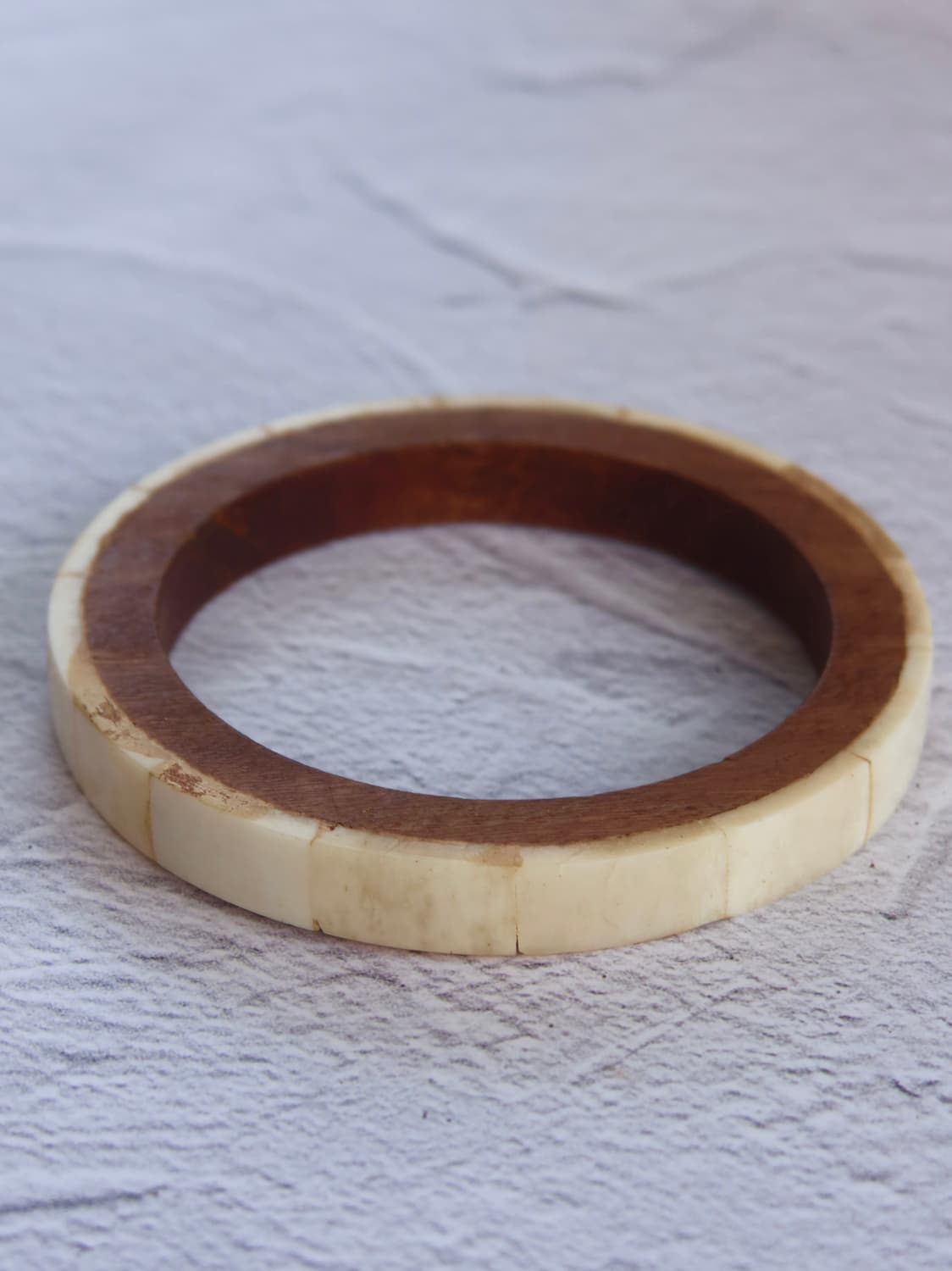 wood & bone bangle 상품이미지2