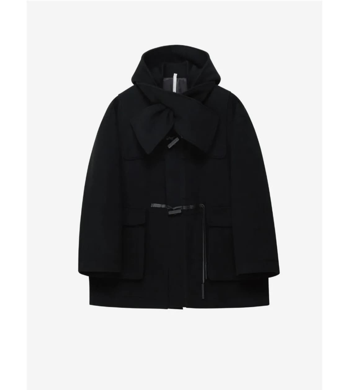 Noirer for woman 캐시미어 머플러 더블 코트 상품이미지4