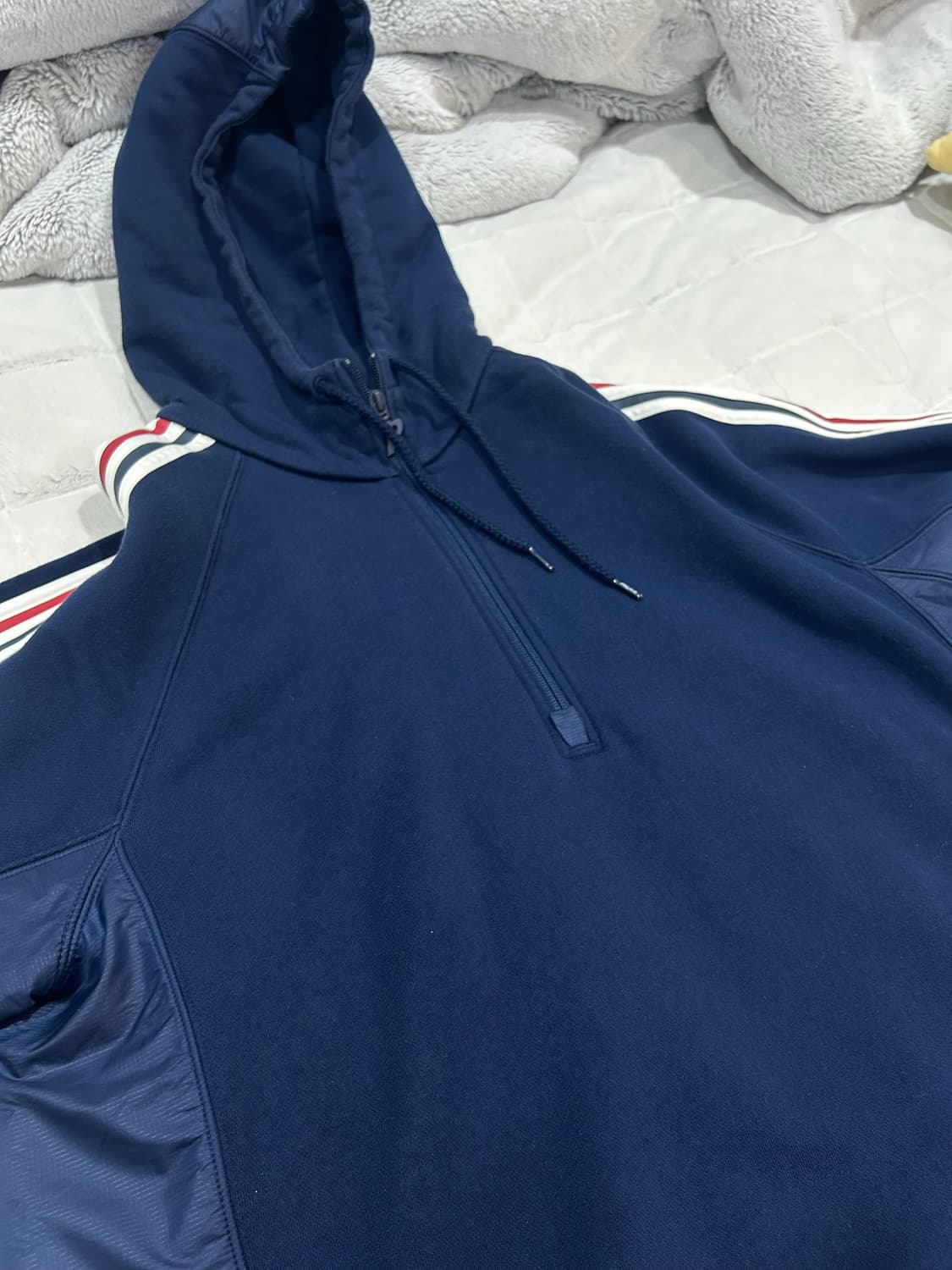 16FW 아디다스x팔라스 프렌치 테리 후드 네이비 상품이미지1