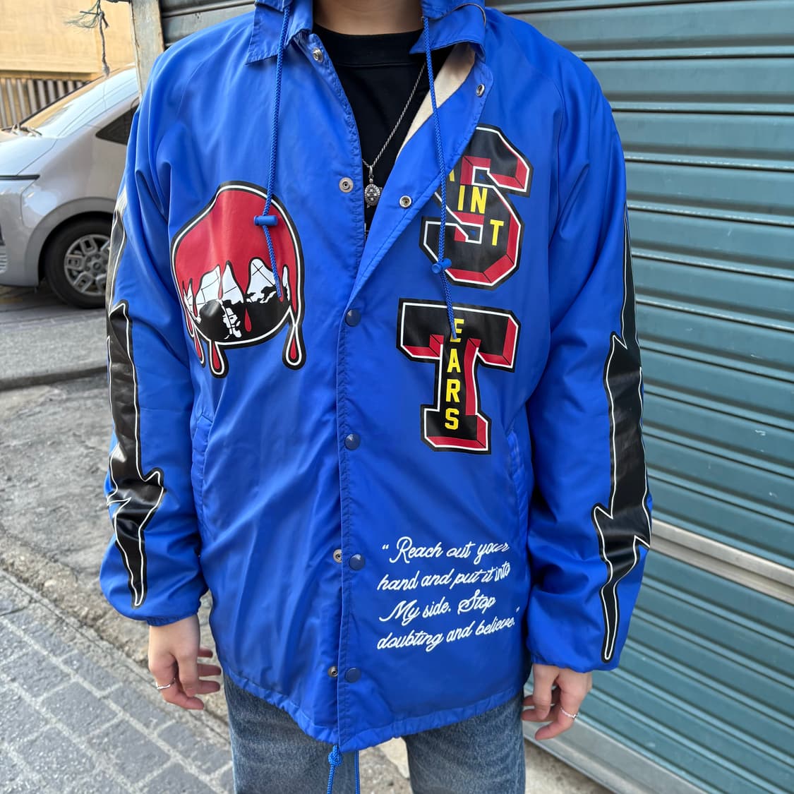 세인트 마이클 x 데님티어스 홀리 그레일 자켓 상품이미지1