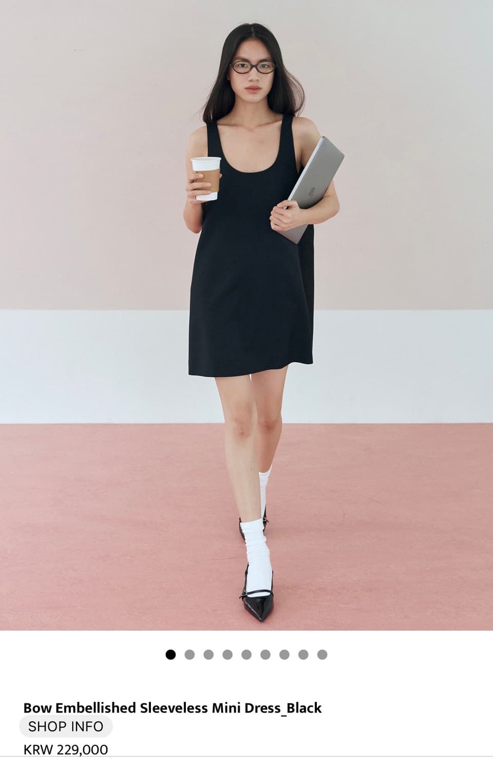 쏘킨 블랙 원피스 상품이미지1
