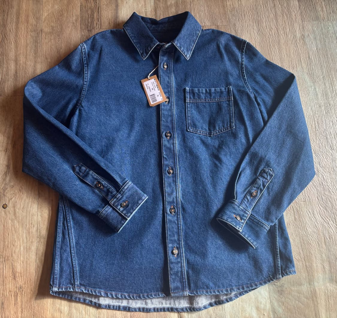 아페쎄 데님 오버 셔츠 상품이미지2