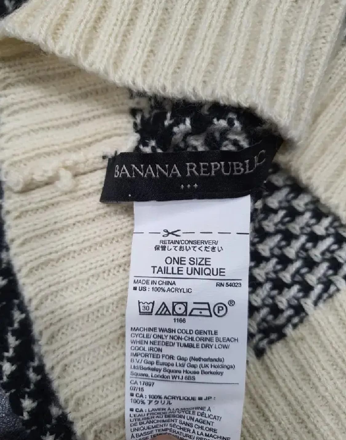 (새상품) 바나나 리퍼블릭 여성 비니 상품이미지3