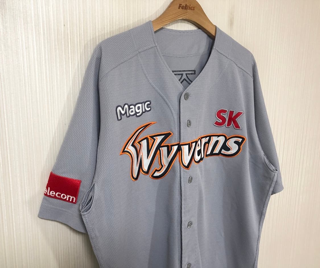 KBO 카멜레온 SK와이번스 선수실착유니폼/져지 #59 김주한(싸인) 상품이미지5