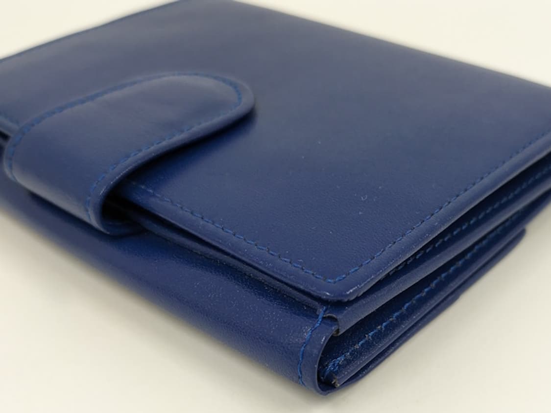 비비안 웨스트우드 가죽 지갑 블루 상품이미지5