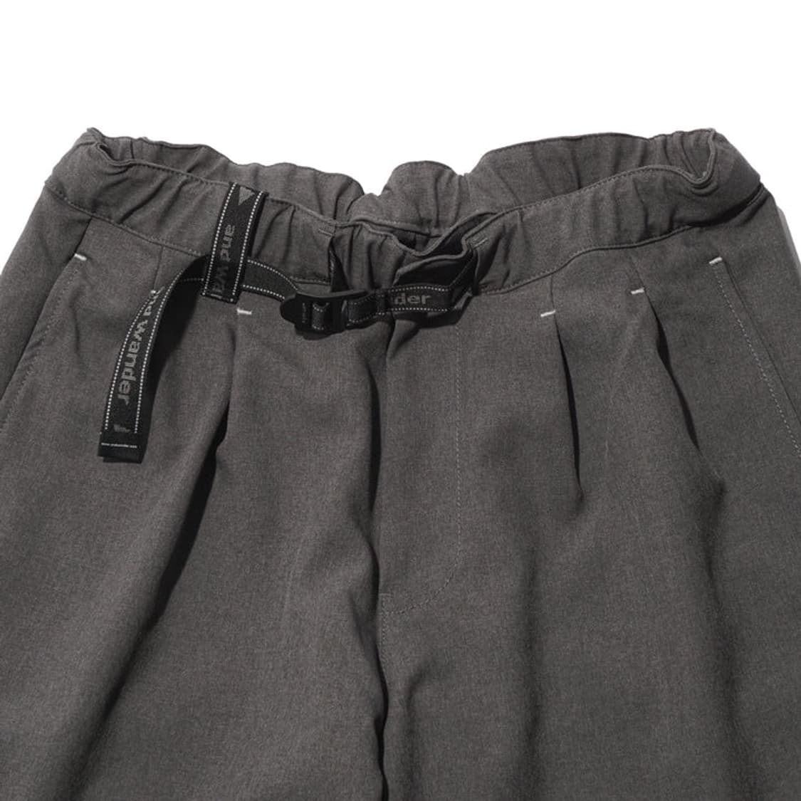 [XL] 앤드원더 멜란지 트윌 와이드 팬츠 상품이미지2