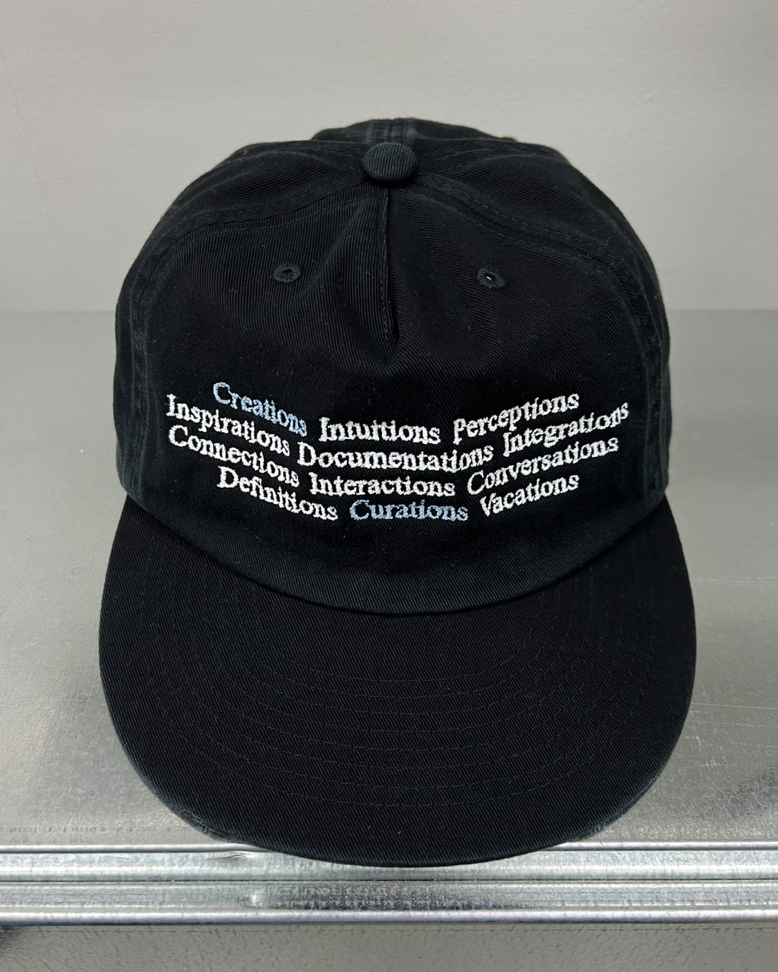 Creations and Curations 5 패널 캡 블랙 상품이미지4