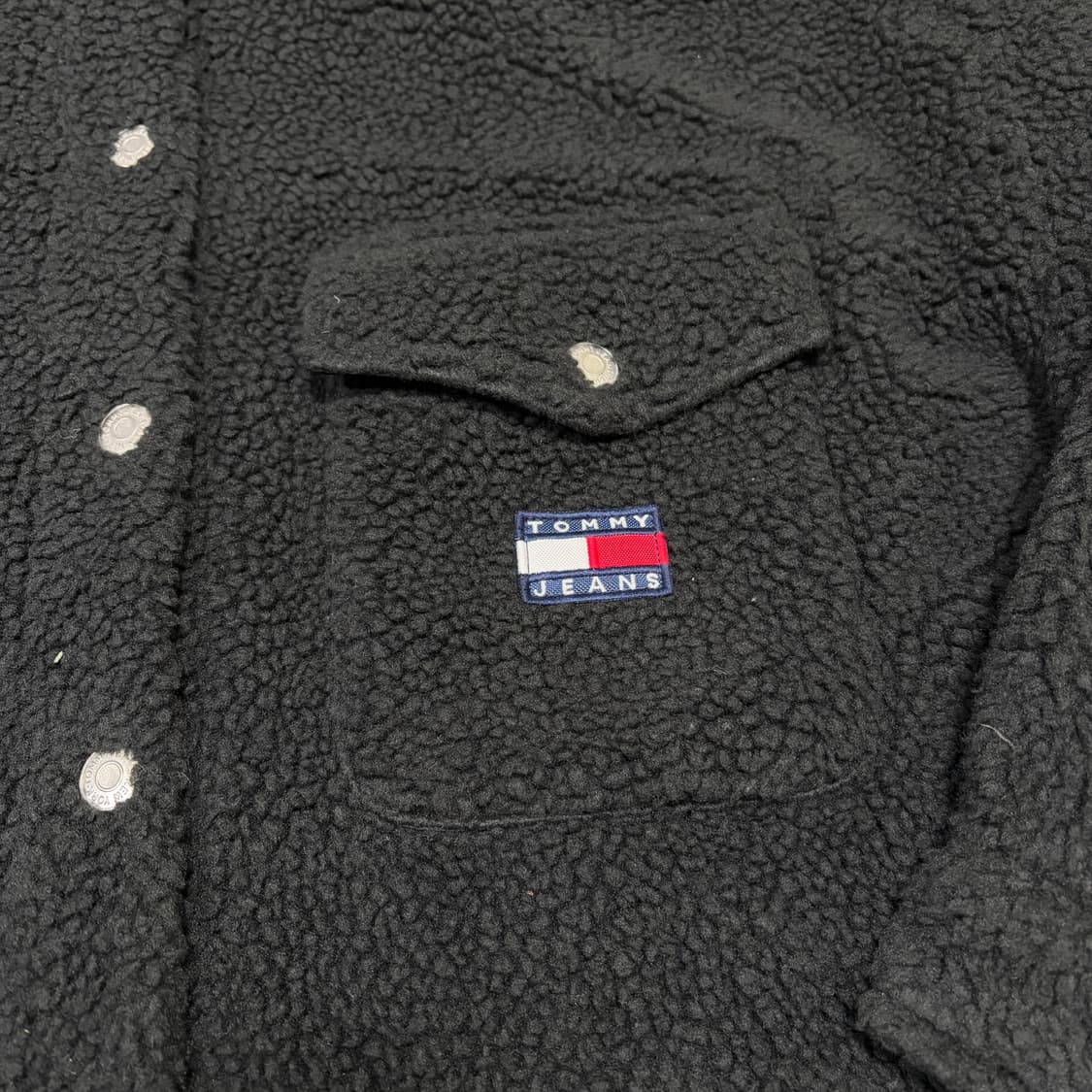  타미 진스 셰르파 플리스 오버핏 자켓(실측 M) 상품이미지2