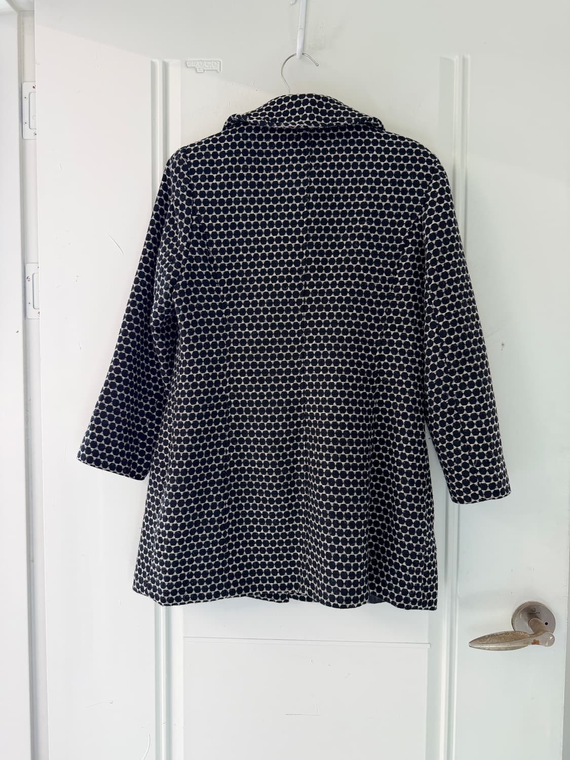 일본빈티지 도트 코트자켓 상품이미지10