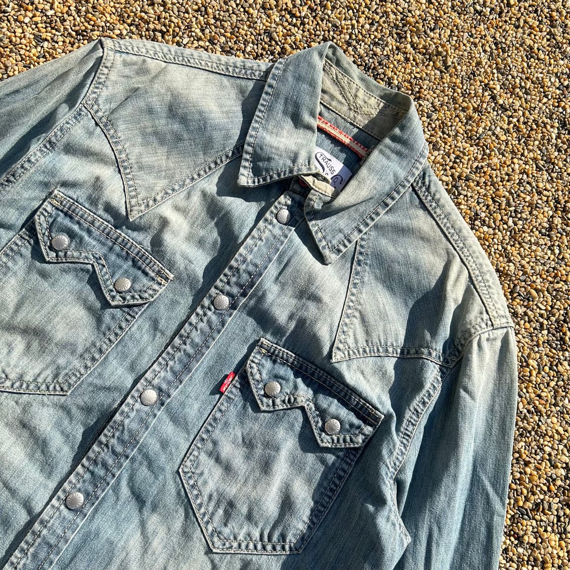 리바이스(LEVIS) 데님 웨스턴 셔츠 상품이미지2