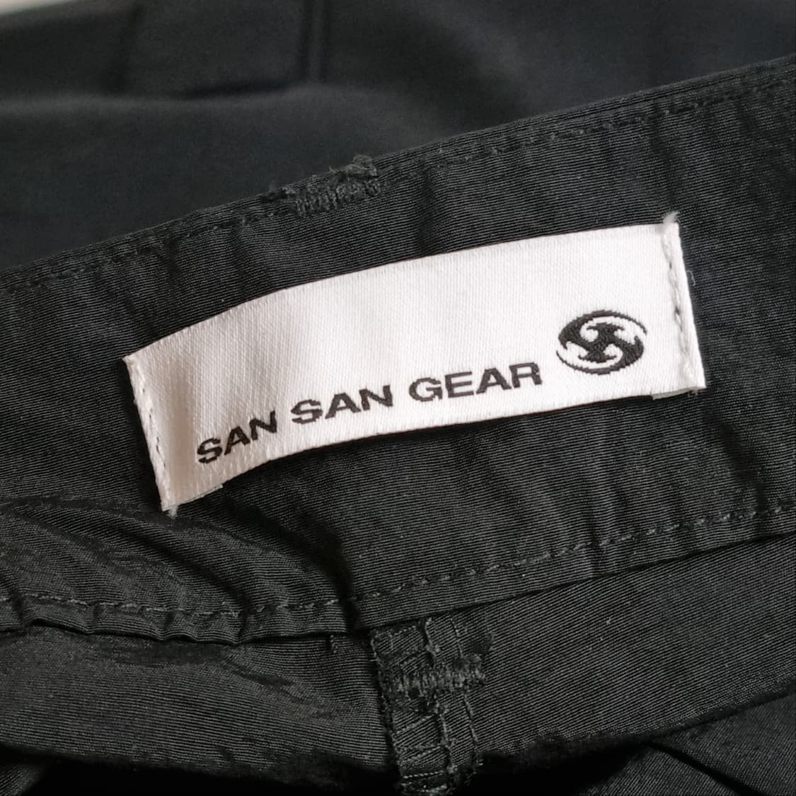 산산기어 사이드 스냅 팬츠 3사이즈 블랙 상품이미지4