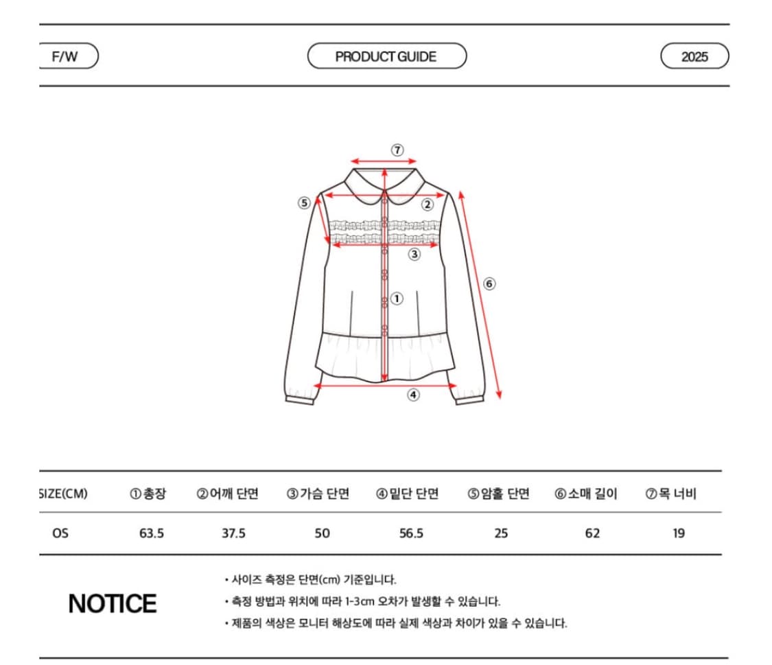 일리고 러플 라운드 셔츠 체크 네이비 상품이미지4