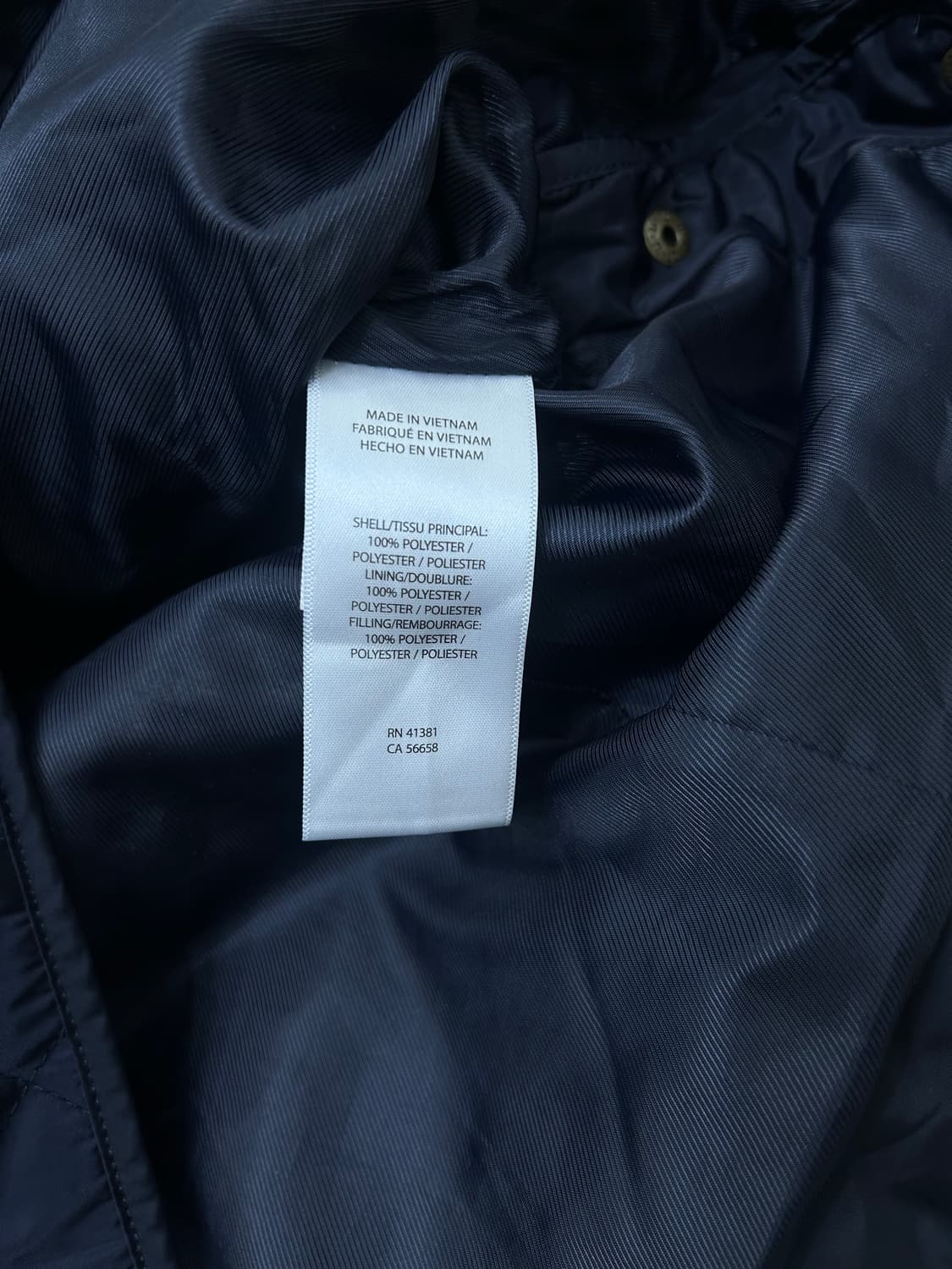 [L]로렌 랄프로렌 퀄티드 자켓/네이비 상품이미지6