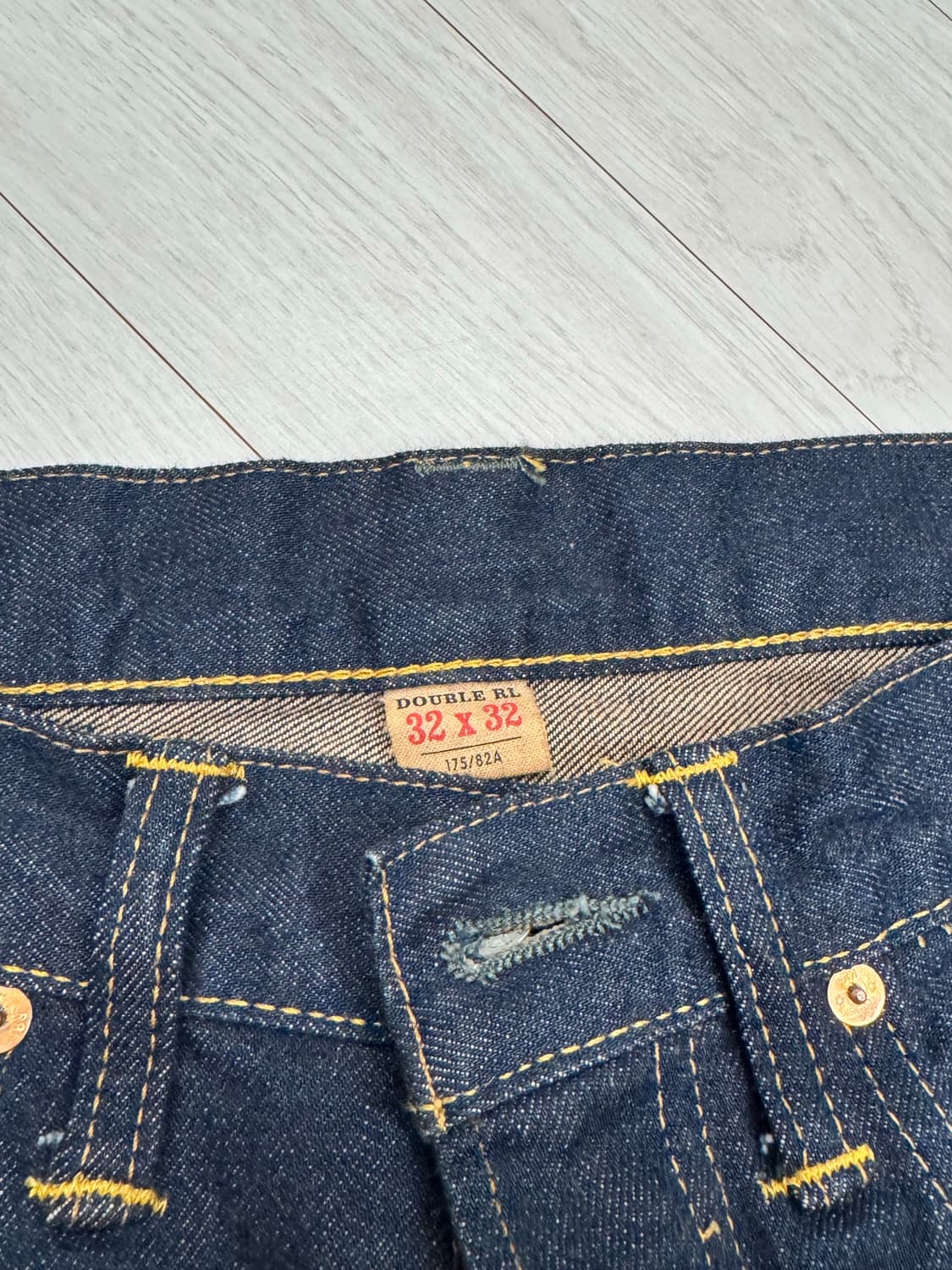 RRL 더블알엘 스트레이트핏 셀비지 진 상품이미지4