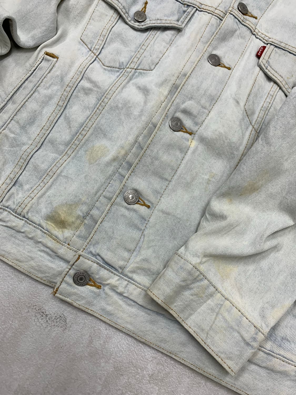 리바이스 연청 데님 자켓 #583 상품이미지3