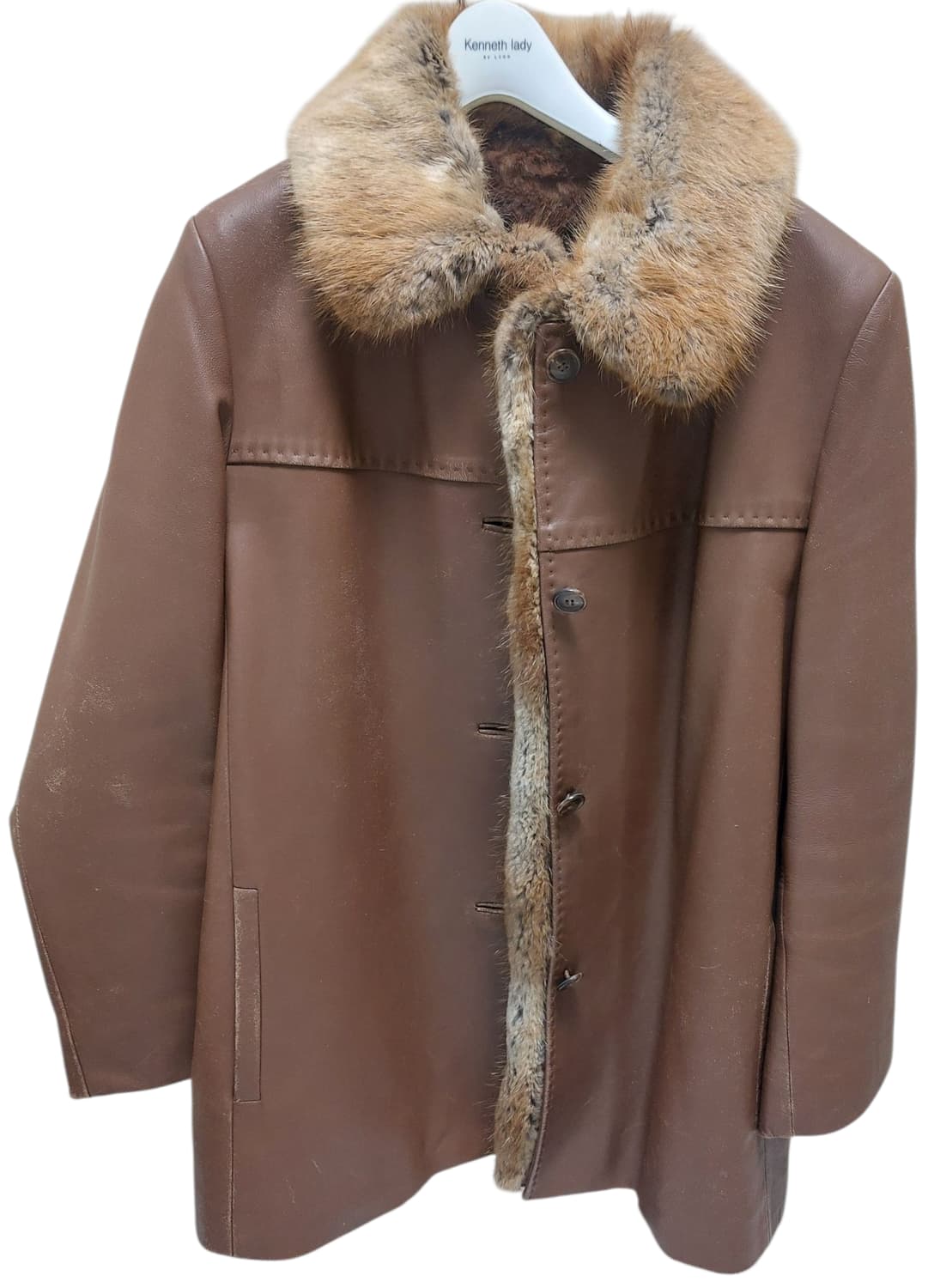 비발디 VIVALDI 빈티지 무스탕 코트 상품이미지1