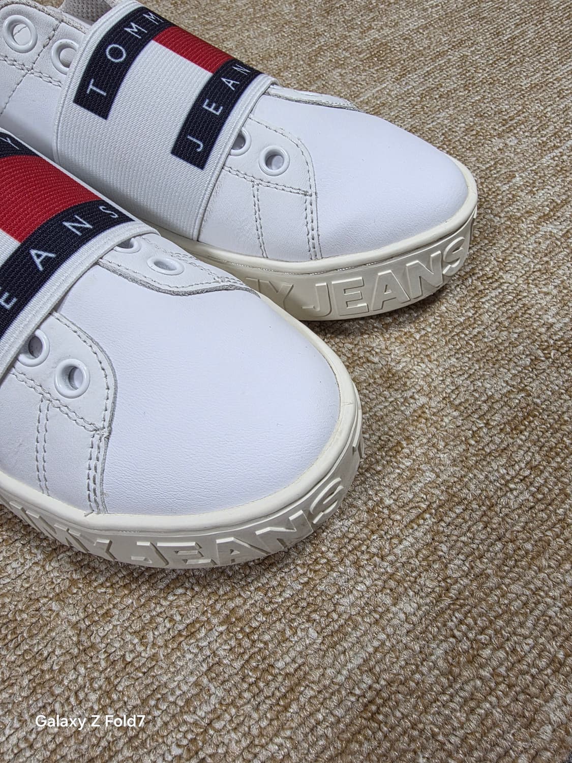 타미진스 화이트 스니커즈 슬립온 Jaz [230mm] 상품이미지8