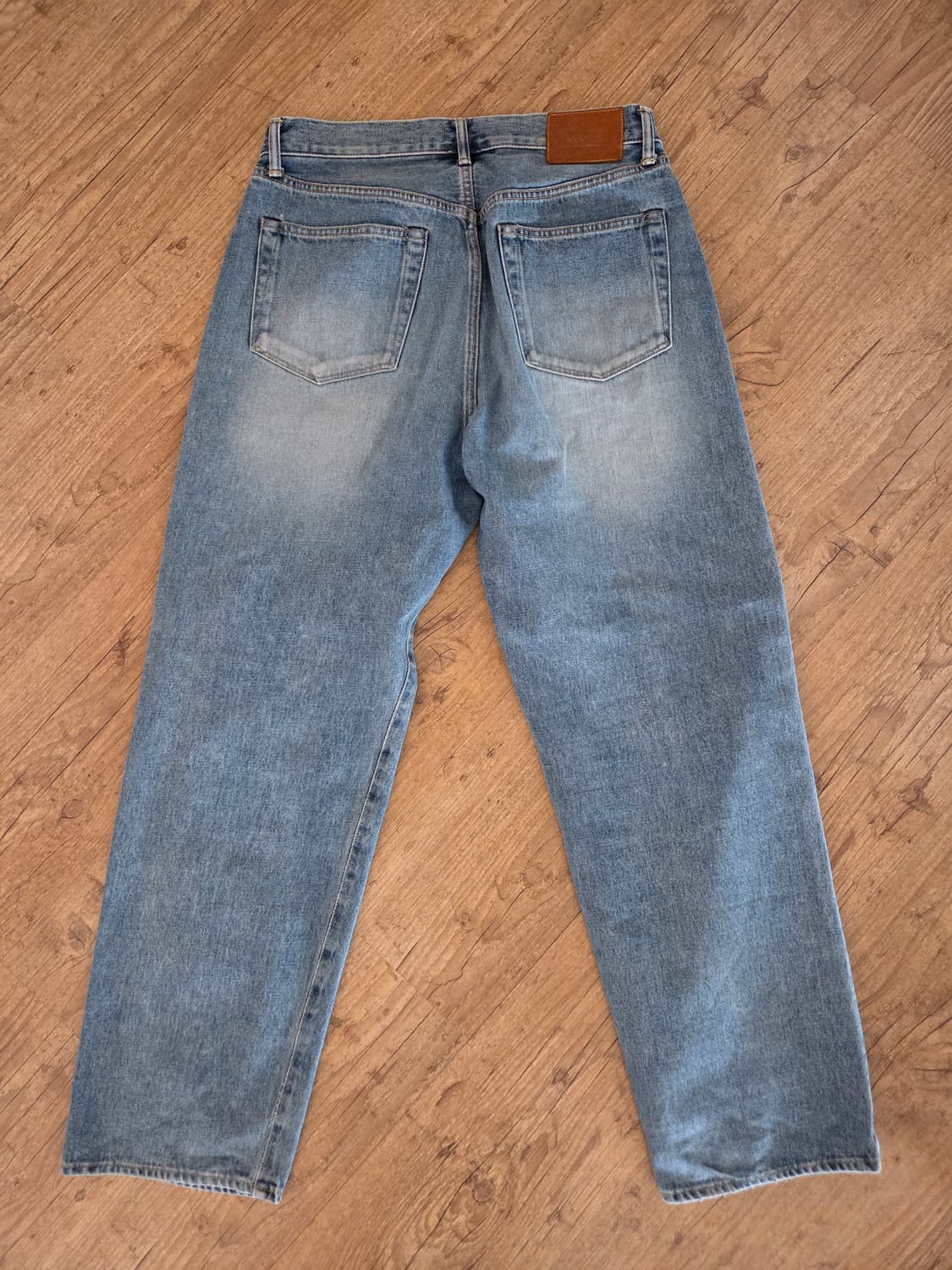 (M)카키스 KHAKIS 크로프트레귤러 셀비지 데님팬츠 상품이미지2