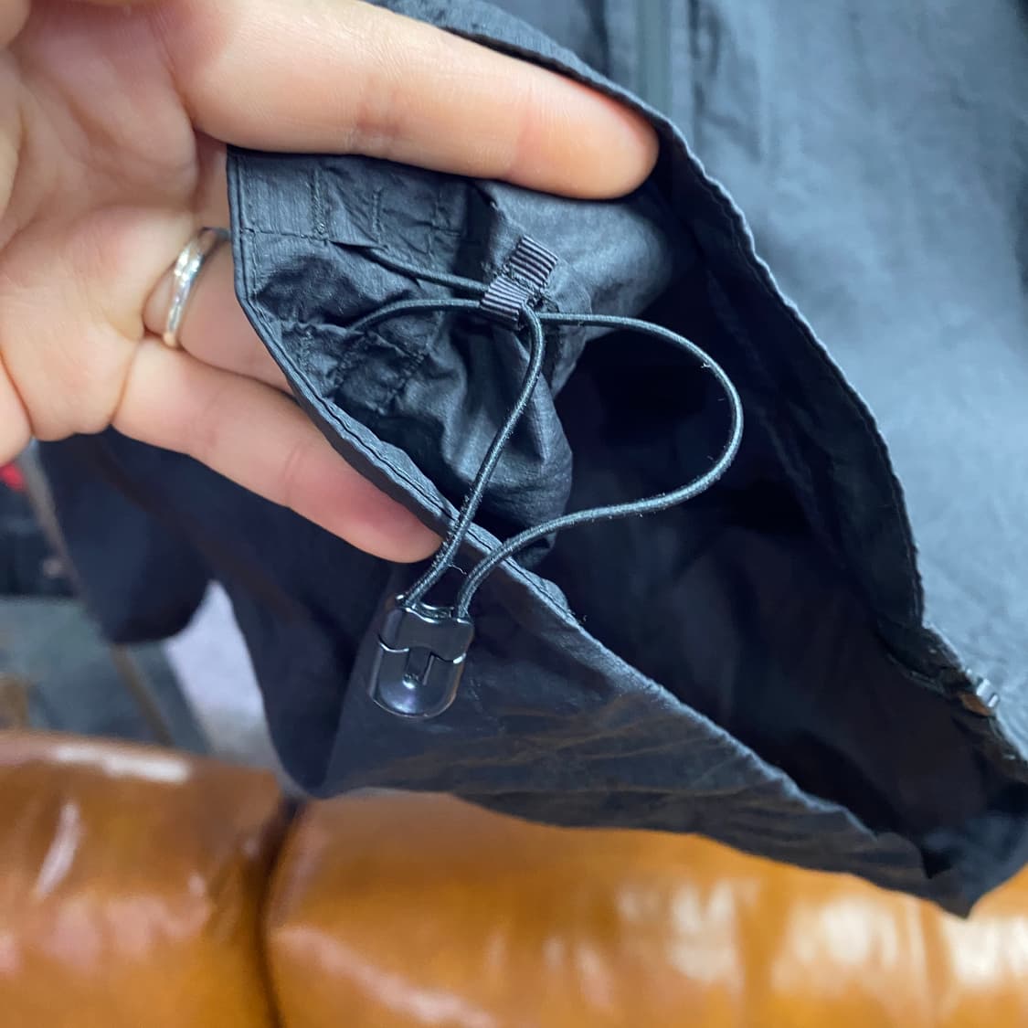 파타고니아 후디니 블랙 바람막이 자켓 B4163 상품이미지6