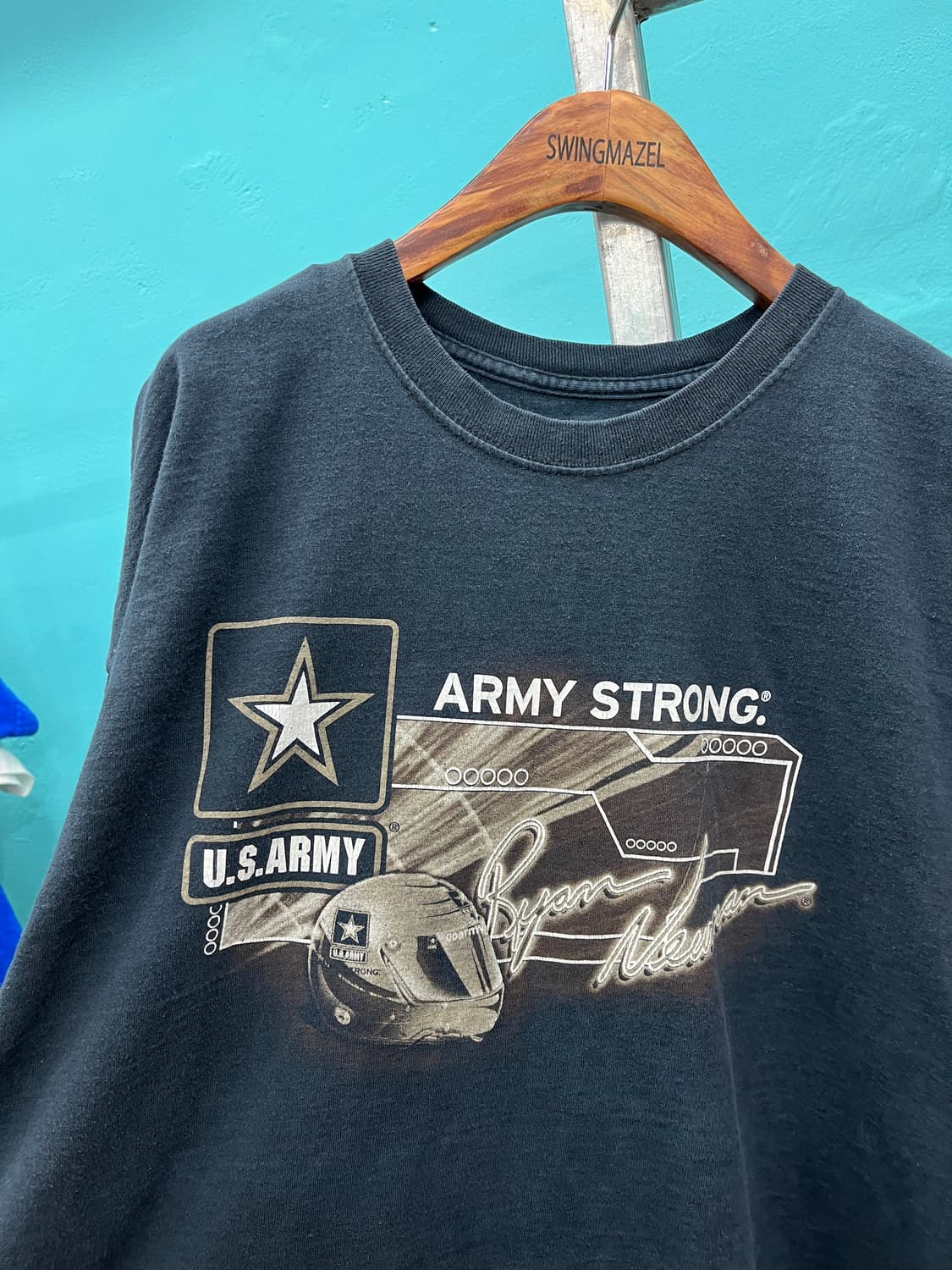 USA 라이언 뉴먼 나스카 레이싱카 반팔티 상품이미지3