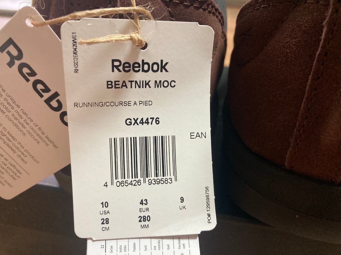 [280/US10/UK9] 리복 비트닉 목 / 브라운 상품이미지2