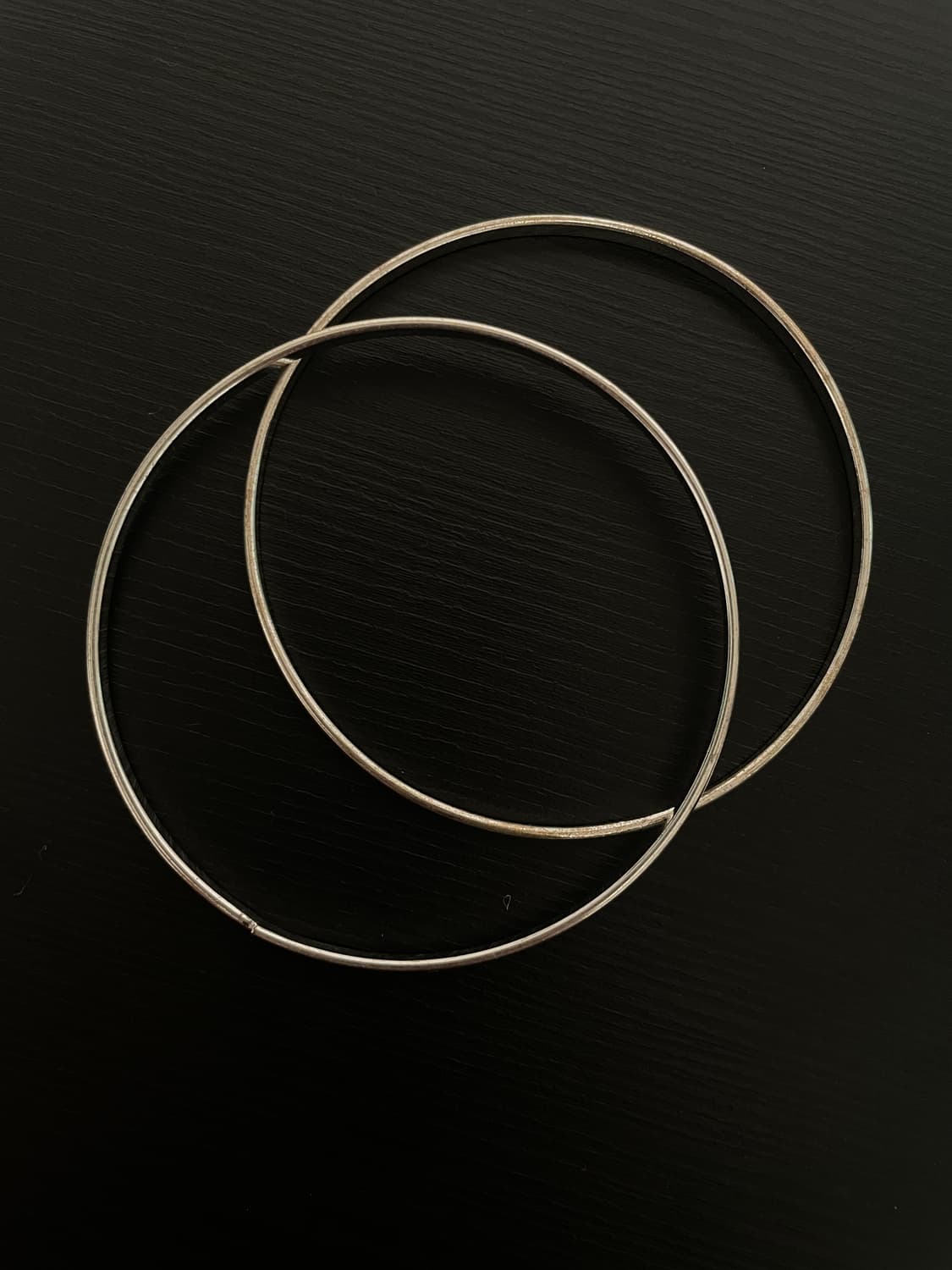 빈티지 오리엔탈 히피 실버 뱅글 팔찌 일괄 상품이미지1