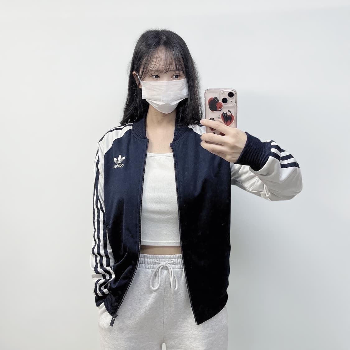 아디다스 레오파드 로고 트랙탑 져지 상품이미지1