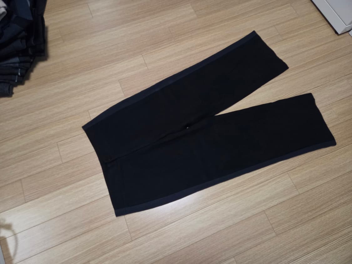 타임 옴므 사이드 라인 포인트 세미 와이드 슬랙스   상품이미지2