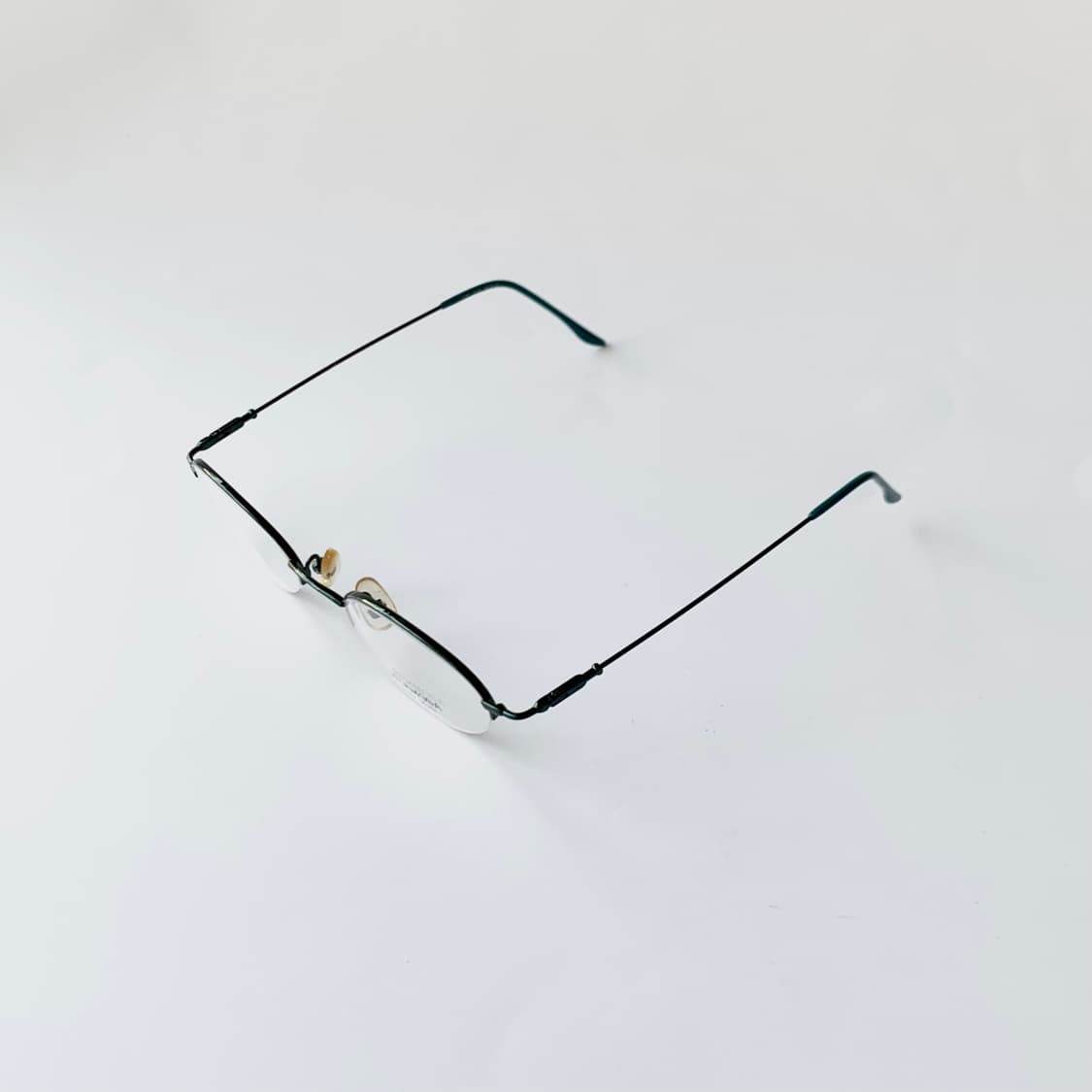 755 데드스탁 반무테 라운드 오벌 빈티지안경 상품이미지3