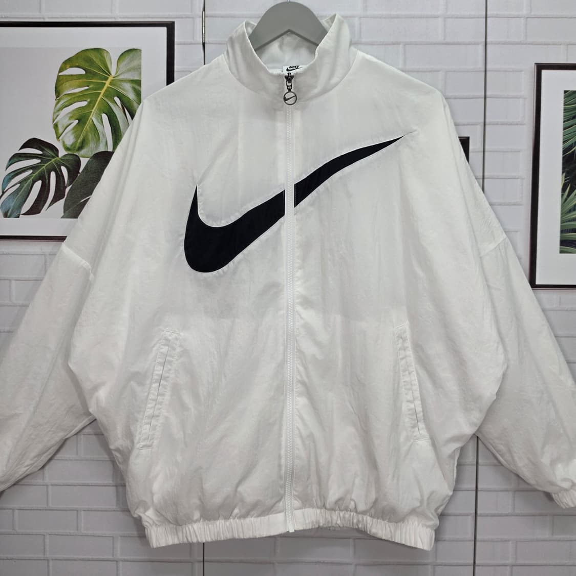나이키 에센션 우븐 집업 자켓 바람막이 M 사이즈 상품이미지2