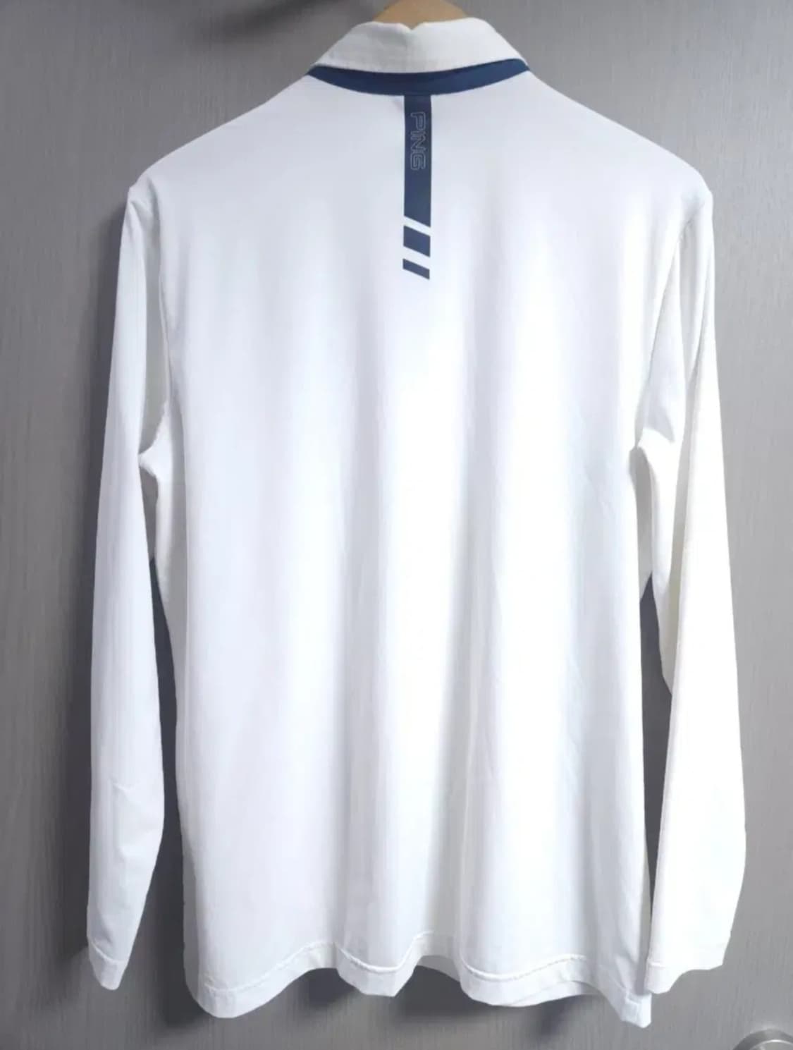 PING 골프 쿨에어 스판 긴팔 카라티, L 상품이미지4