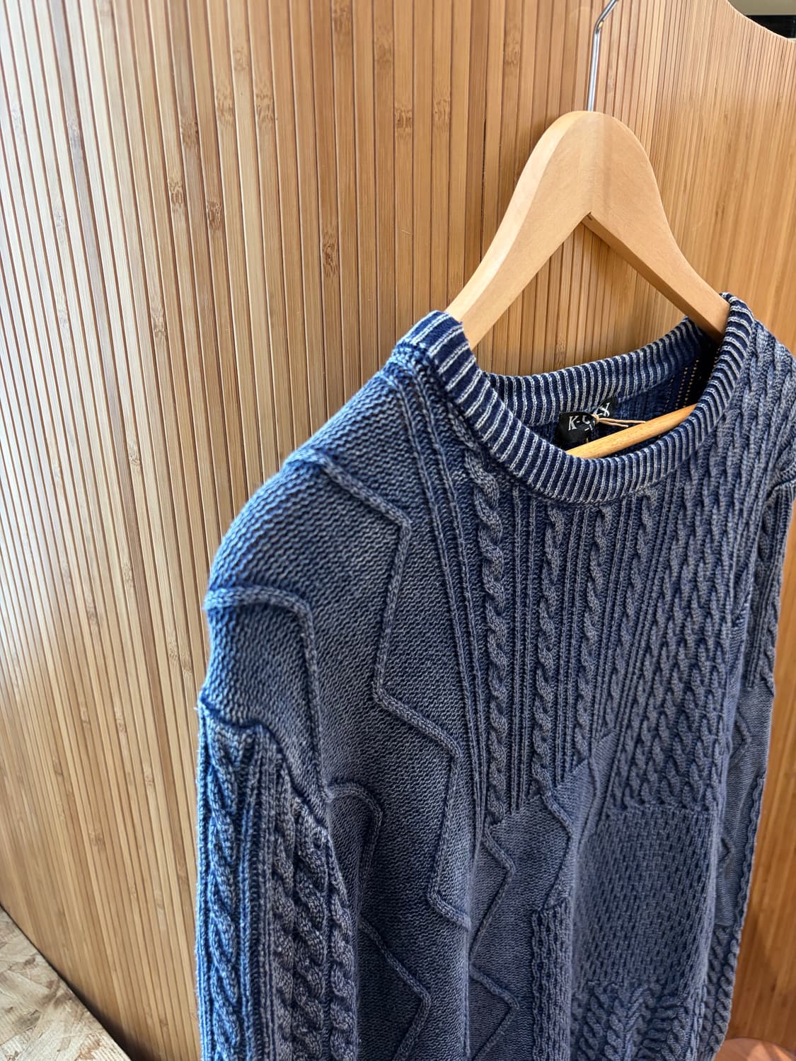 COTTON PATTERN KNIT 상품이미지2