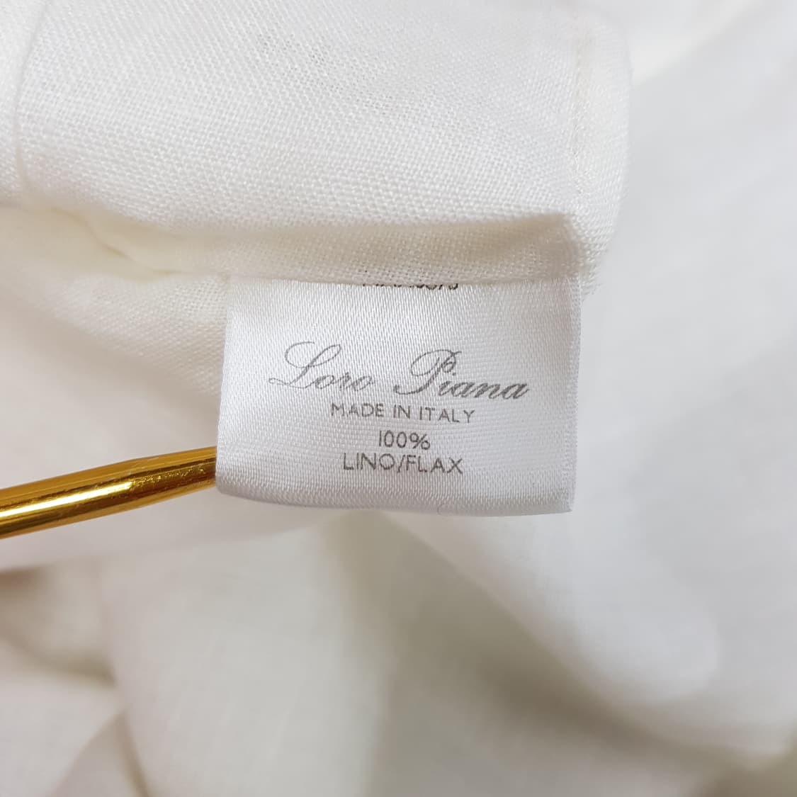 Loro Piana 로로피아나  린넨 클래식 화이트 셔츠 IT 44사이즈 상품이미지7