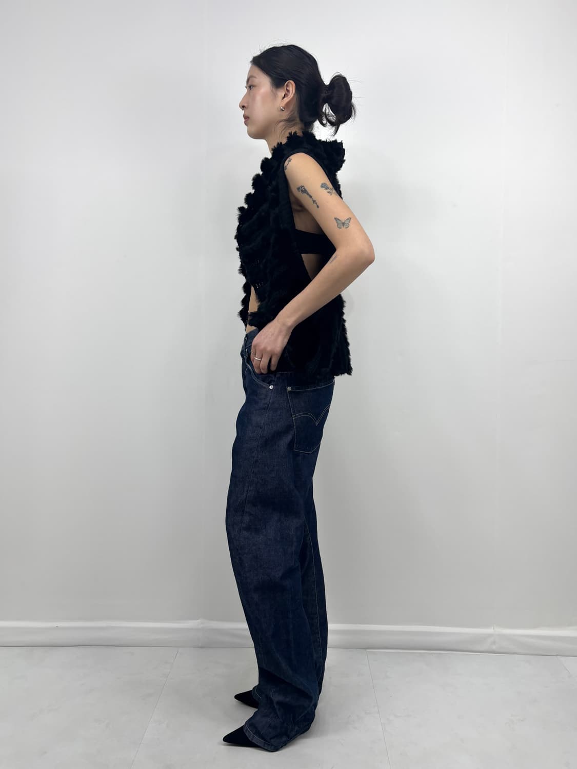 FUR KNIT VEST 상품이미지4