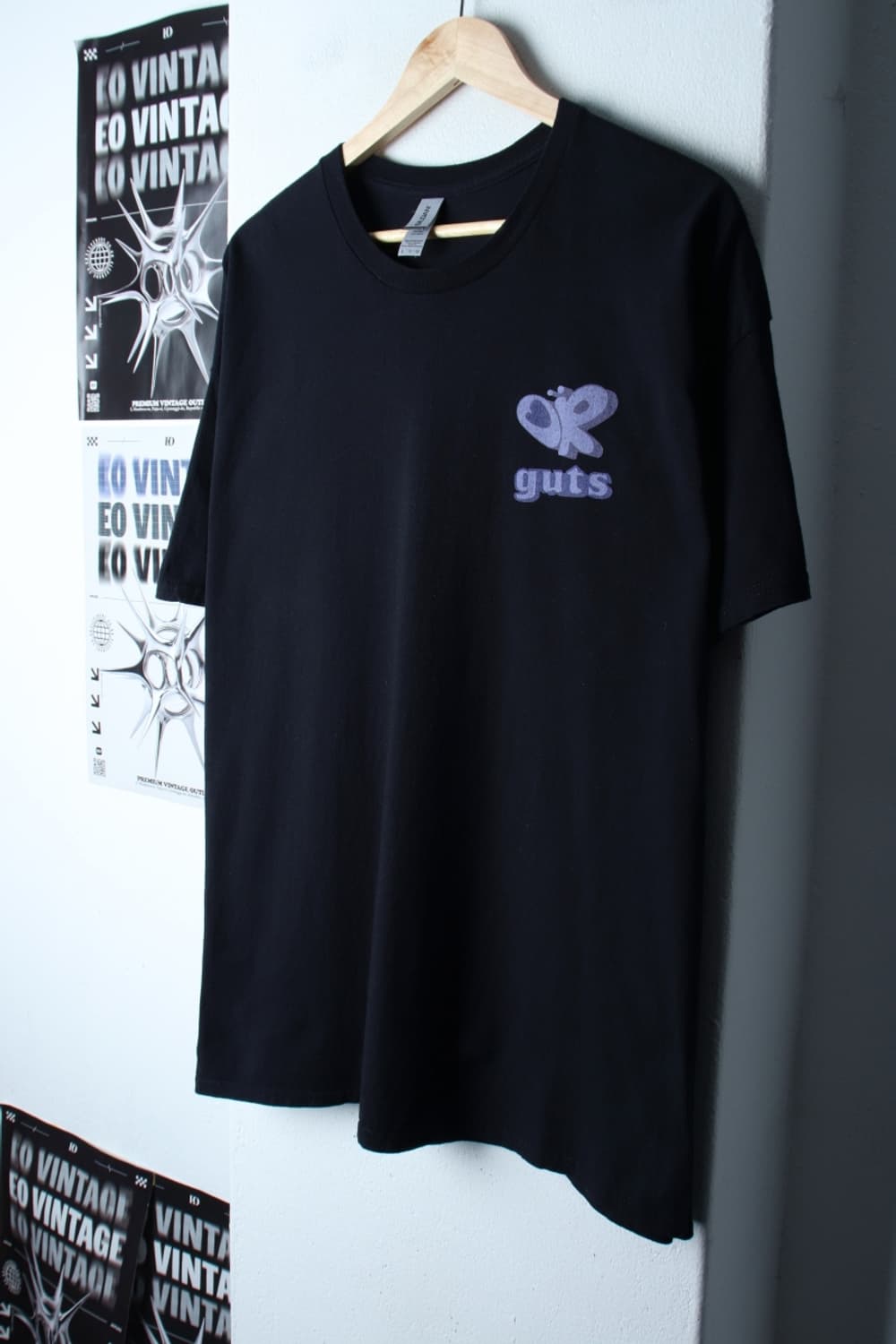 (XL-3XL) 길단 반팔 티셔츠 USA 락티 투어 머천-H31251 상품이미지1