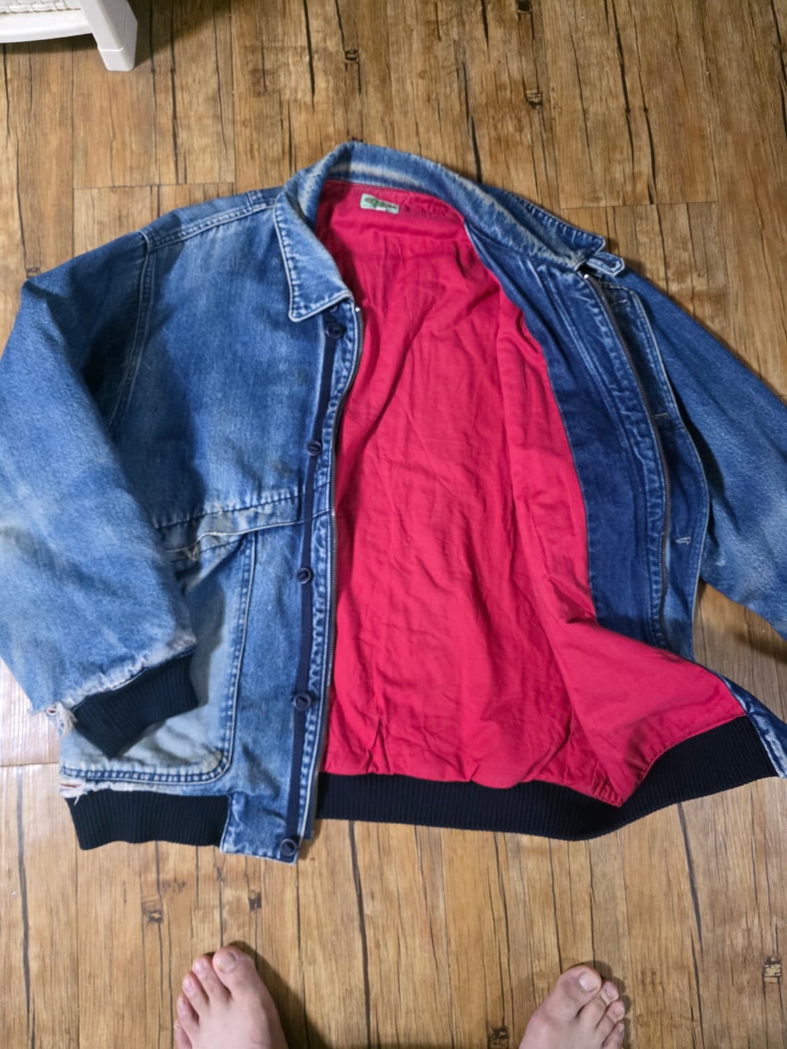 빈티지 데님자켓 상품이미지2