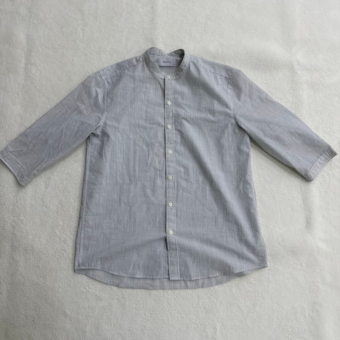 105 지오지아 스트라이프 7부 셔츠 0311T 상품이미지1