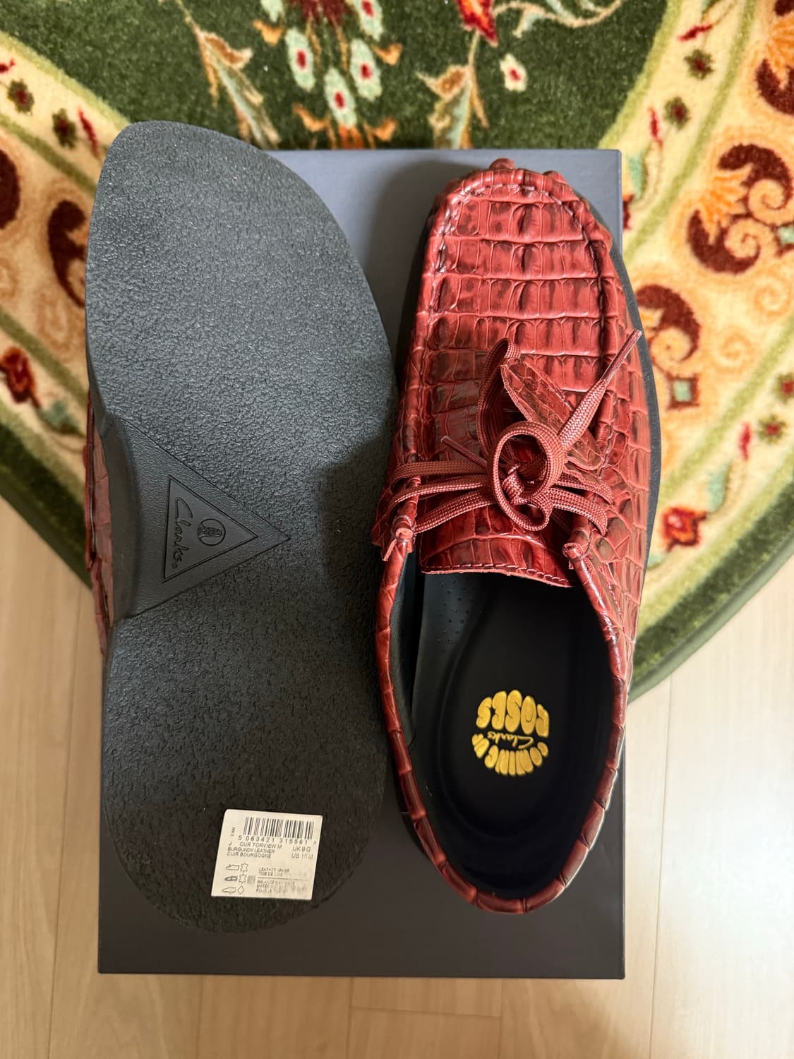 마틴로즈 클락스 엠보싱 드레스업 슈즈 상품이미지3