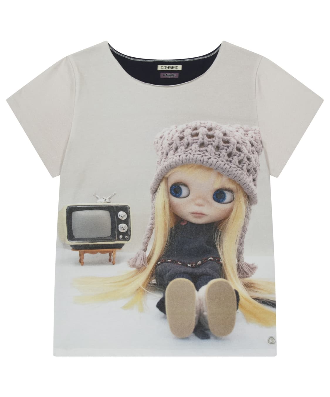 COYSEIO X BLYTHE GRAPHIC ONE PIECE 차콜 상품이미지1