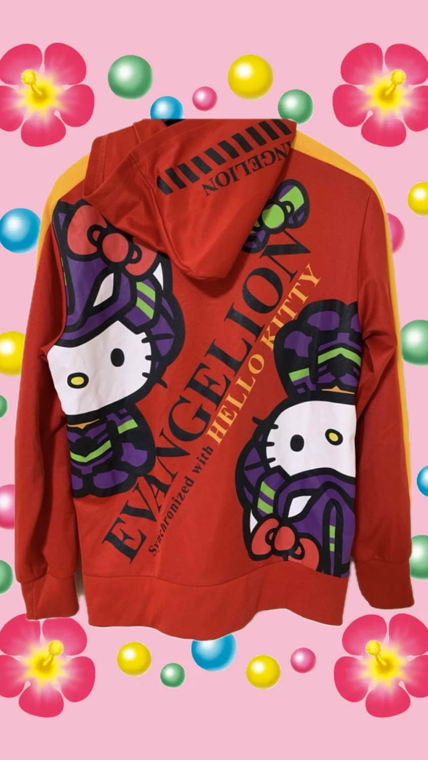 Hellokitty x evangelion track jersey 상품이미지1