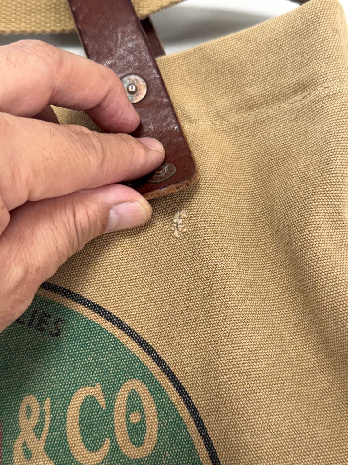 더블알엘 캔버스 토트백 상품이미지3