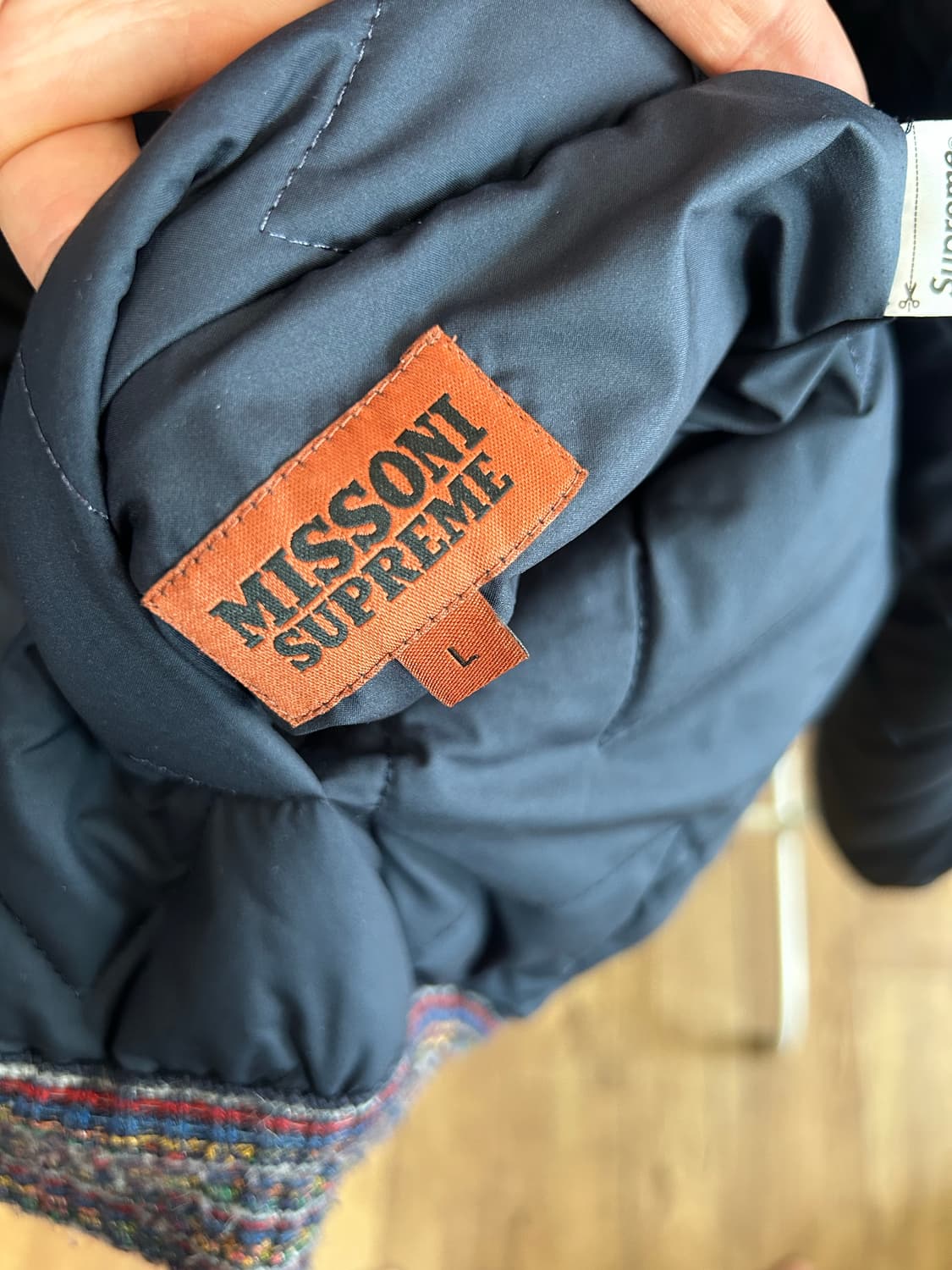 슈프림 x 미쏘니 니트 퀼팅 자켓 상품이미지9