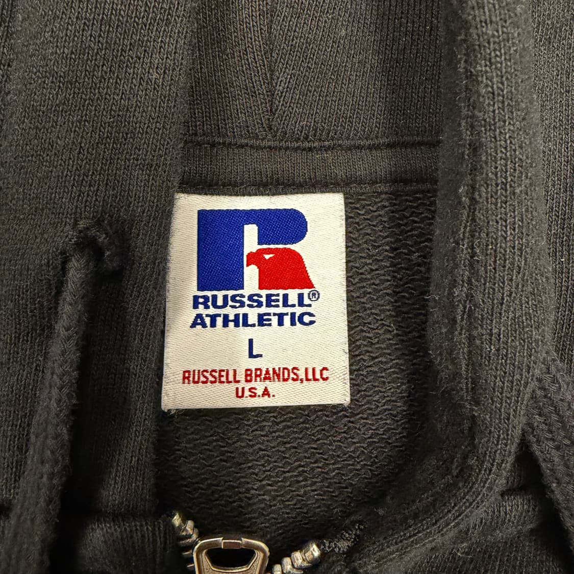 러셀 애슬레틱 X 메킷레인 블랙 후드집업 L 상품이미지7
