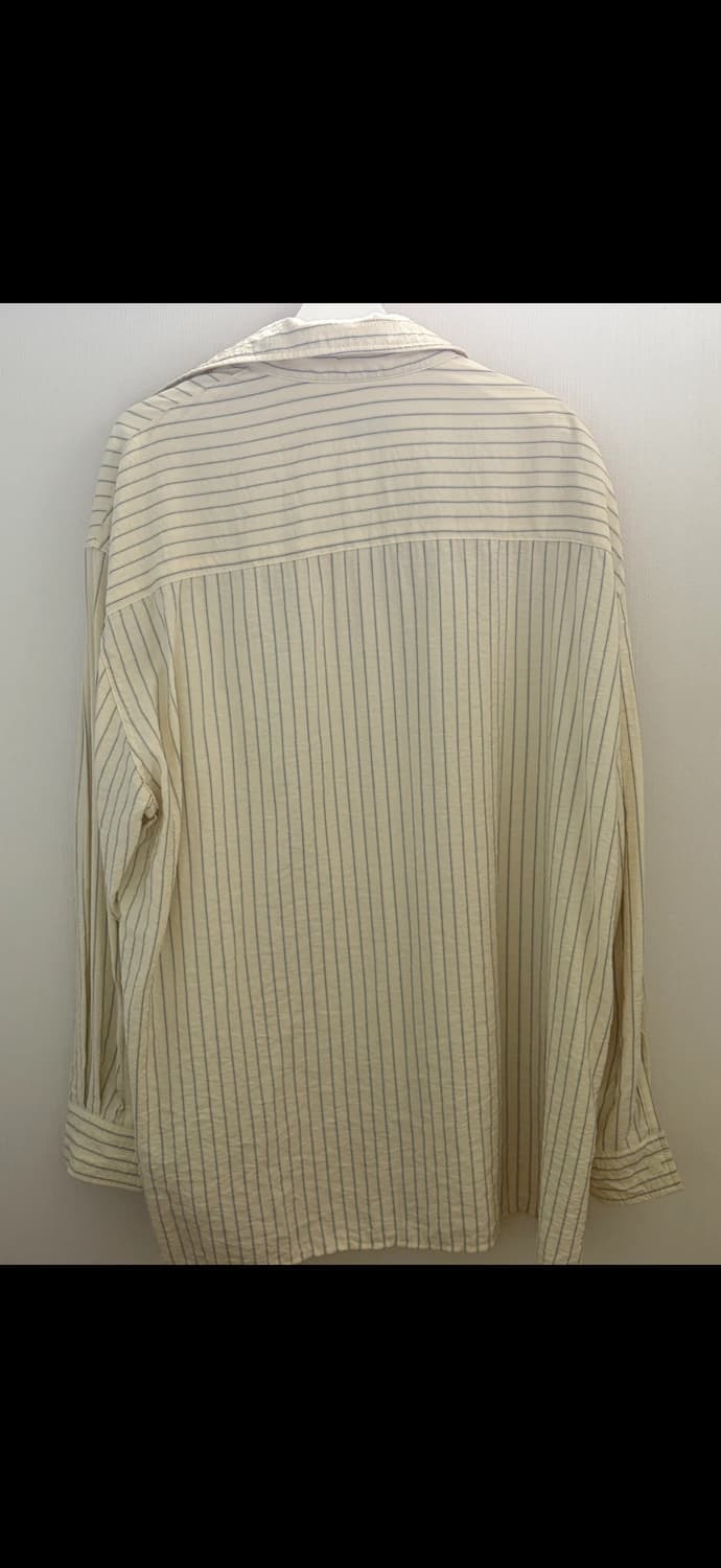 포저 스트라이프 루즈 핏 셔츠 상품이미지7